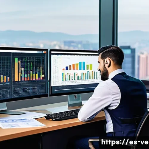 기업가치평가사 취업 후기 - **Prompt 1: The Valuation Detective's Workspace**
    A highly detailed, realistic image of a divers...