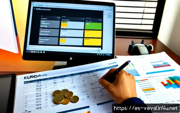 Home 17 기업가치평가사 중점 과목 - Photorealistic valuation analyst studying core corporate finance subjects at a clean modern desk in ...